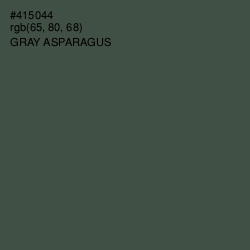 #415044 - Gray Asparagus Color Image