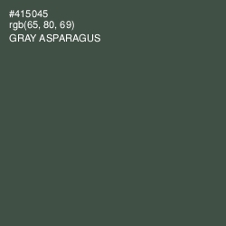 #415045 - Gray Asparagus Color Image