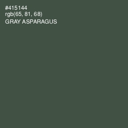 #415144 - Gray Asparagus Color Image