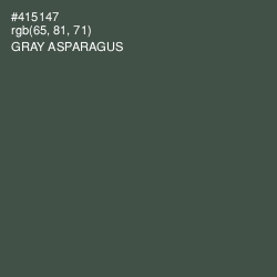 #415147 - Gray Asparagus Color Image