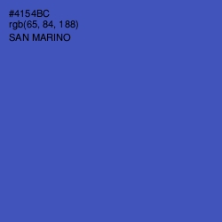 #4154BC - San Marino Color Image