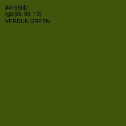 #41550D - Verdun Green Color Image