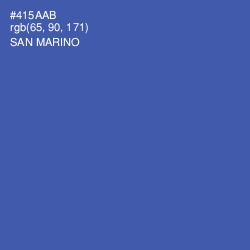 #415AAB - San Marino Color Image