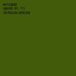 #415B0B - Verdun Green Color Image