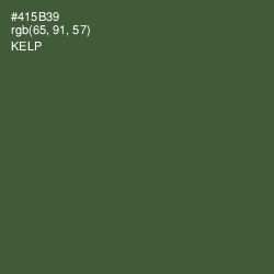#415B39 - Kelp Color Image