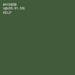 #415B3B - Kelp Color Image