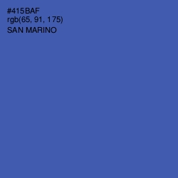 #415BAF - San Marino Color Image