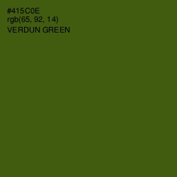 #415C0E - Verdun Green Color Image