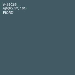#415C65 - Fiord Color Image