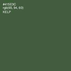 #415E3C - Kelp Color Image