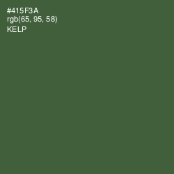 #415F3A - Kelp Color Image