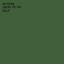 #415F3B - Kelp Color Image