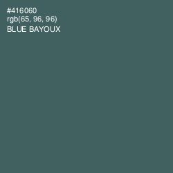 #416060 - Blue Bayoux Color Image