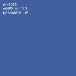 #41609D - Kashmir Blue Color Image