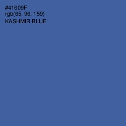 #41609F - Kashmir Blue Color Image