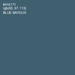 #416171 - Blue Bayoux Color Image