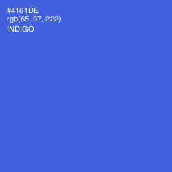 #4161DE - Indigo Color Image