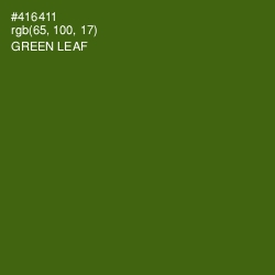 #416411 - Green Leaf Color Image