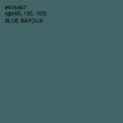 #416467 - Blue Bayoux Color Image