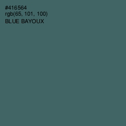 #416564 - Blue Bayoux Color Image