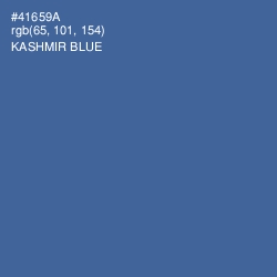 #41659A - Kashmir Blue Color Image