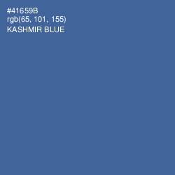 #41659B - Kashmir Blue Color Image