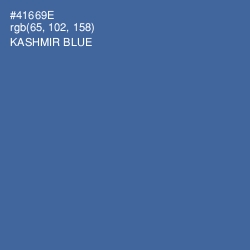 #41669E - Kashmir Blue Color Image