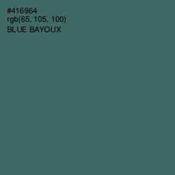 #416964 - Blue Bayoux Color Image