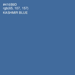 #416B9D - Kashmir Blue Color Image