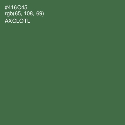 #416C45 - Axolotl Color Image