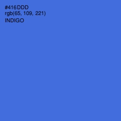 #416DDD - Indigo Color Image