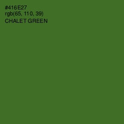 #416E27 - Chalet Green Color Image