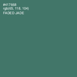 #417668 - Faded Jade Color Image