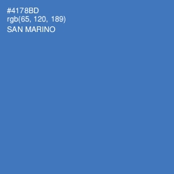 #4178BD - San Marino Color Image