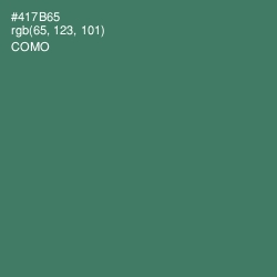 #417B65 - Como Color Image