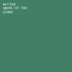 #417F66 - Como Color Image