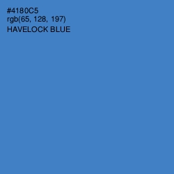 #4180C5 - Havelock Blue Color Image