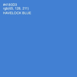 #4180D3 - Havelock Blue Color Image