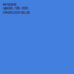 #4180DE - Havelock Blue Color Image