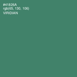 #41826A - Viridian Color Image