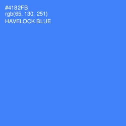 #4182FB - Havelock Blue Color Image