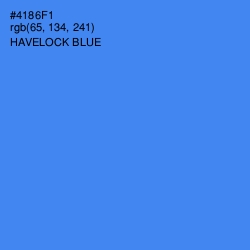 #4186F1 - Havelock Blue Color Image