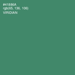 #41886A - Viridian Color Image