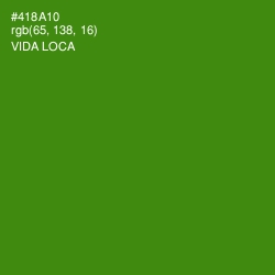 #418A10 - Vida Loca Color Image