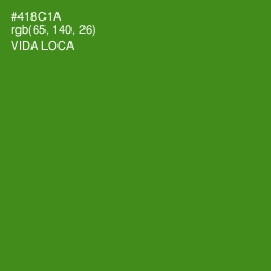 #418C1A - Vida Loca Color Image