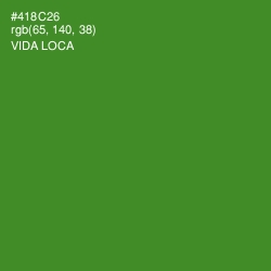 #418C26 - Vida Loca Color Image