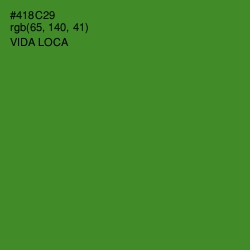 #418C29 - Vida Loca Color Image