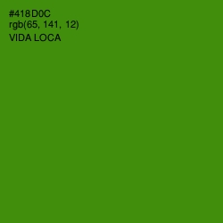 #418D0C - Vida Loca Color Image