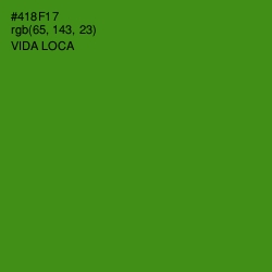 #418F17 - Vida Loca Color Image