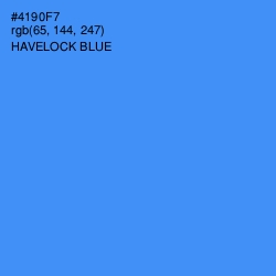 #4190F7 - Havelock Blue Color Image